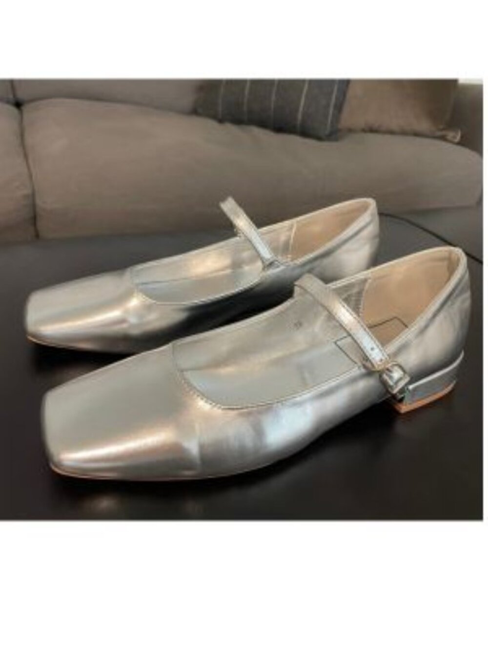 Kennie Rylie Pirouette in Silver, NWOT Women's Size 39